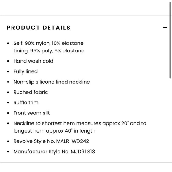 Majorelle Brady Dress in White - Picture 4 of 9